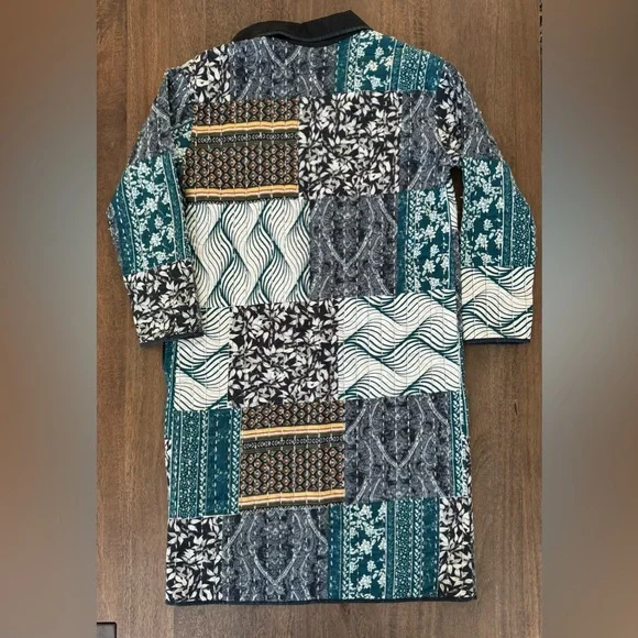 Free People x Brenda Knight Marigold Duster Quilted Jacket